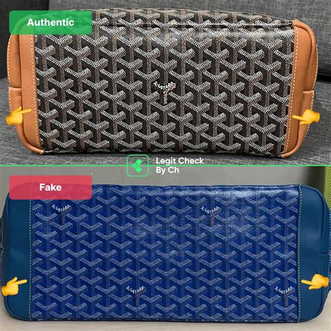 fake goyard bag shop online|real vs fake goyard bag.